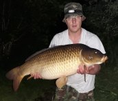 Barry Hancock with a lovely 37lb Common
