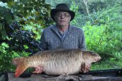 Mr Stent with the Big Ghostie at 40lb 4ozs

